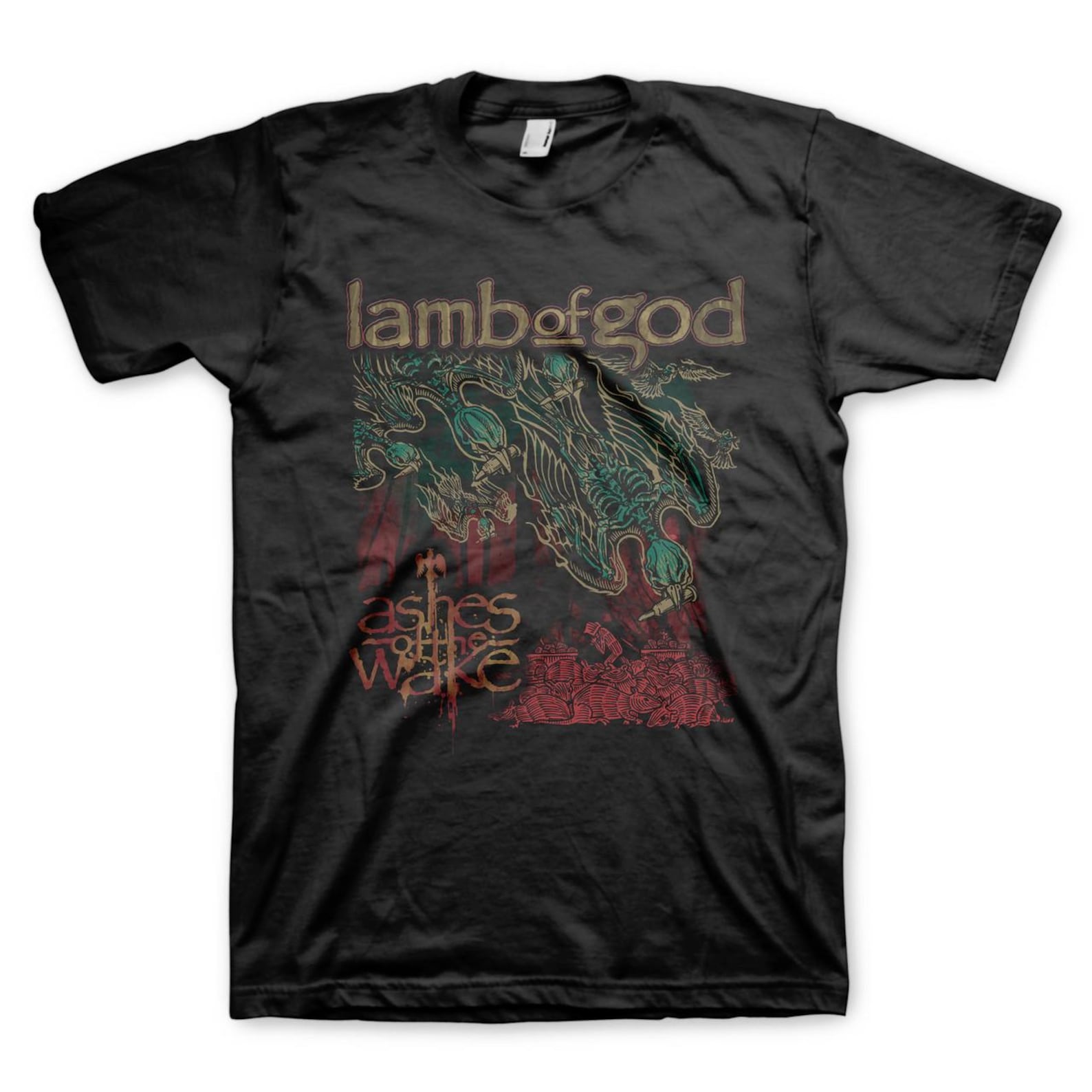 Lamb of God Ashes of the Wake Classic T-Shirt 3XL