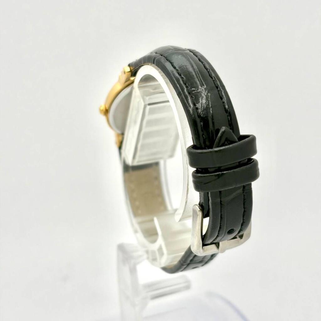 SEIKO Spirit Ladies Watch Gold Oval 440278 New Strap [Excellent Condition/ New Battery] 1F21-5B50