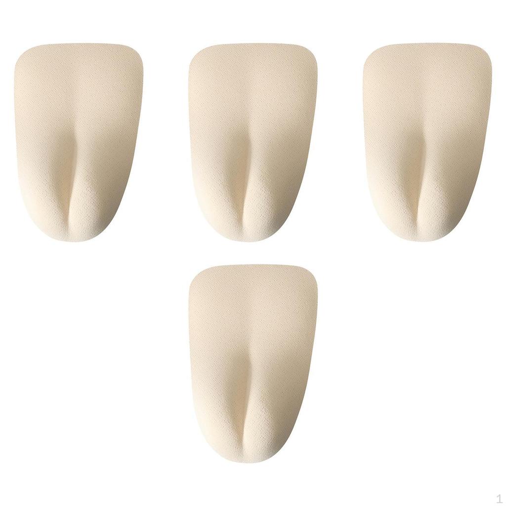 4Pcs Camel Toe Concealer Comfortable Anti Inserts for Panties Cosplay
