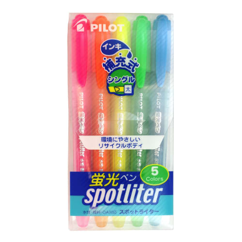 

Pilot Highlighter Spotlighter 5 Colors SGR40SL5C