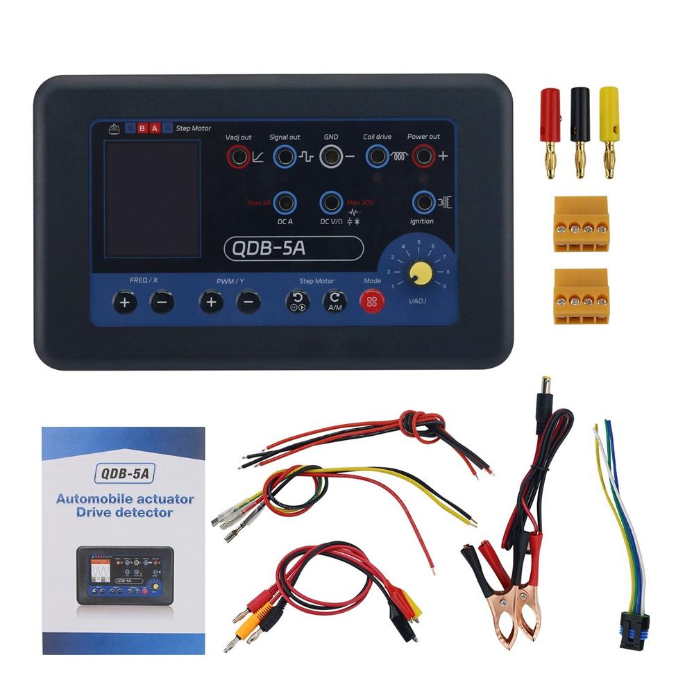 

QDB-5A 9-26V 100W Actuator Drive Tester For Stepper Motor & Ignition Coil