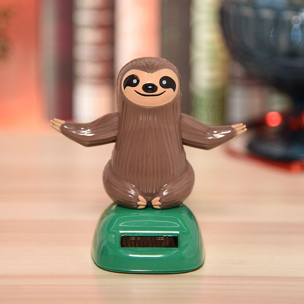 Dolls Dancing Flip Dolls Bobbling Head Toys Solar Powered Sloth Solar Swing Alpaca Swing Animal
