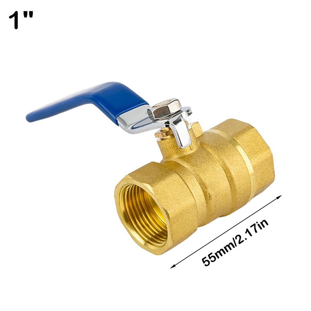 Pure Copper Brass Ball Valve 2P Threaded Ball Valve New Female Valve