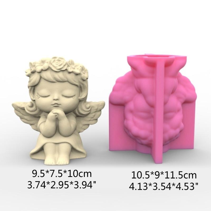 Flower Pot Silicone Mold Concrete Cement Plant Pot Mold Flowerpot Epoxy Resin Mould Makeup Brush Holder Organizer Mold