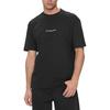Camiseta de Manga Corta Ajustada con Cuello Redondo y Estampado Gráfico para Hombre Tops Negro J30J325688-BEH