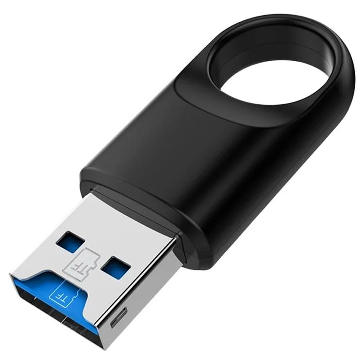 

5 Гбит/с высокоскоростной USB 3.0 TF кард-ридер адаптер для чтения карт памяти для компьютера, планшета, видеорегистратора