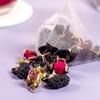 Black wolfberry mulberry rose combination tea
