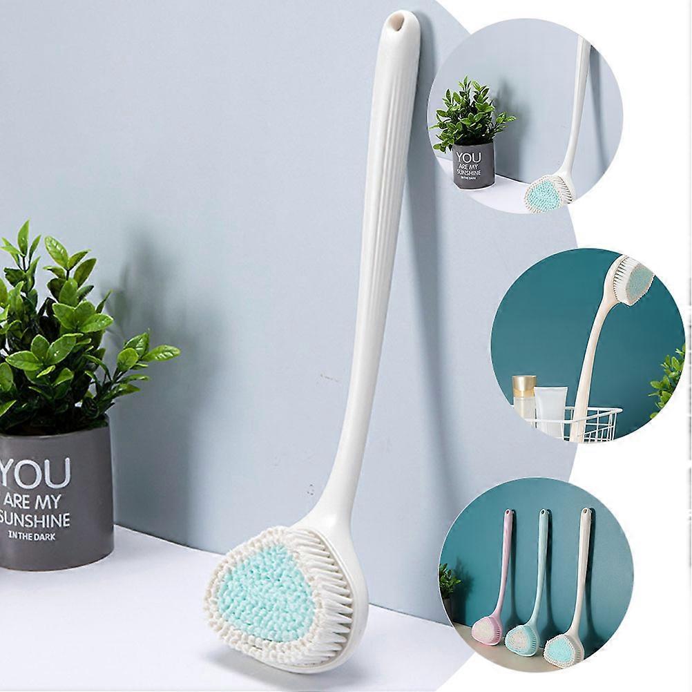 Ergonomic Body Scrubber 3Pcs Long Handle Bath Brush Perfect For Adults Bathroom Use 42X11CM Premium Quality