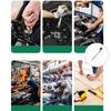 180 Degree Rotation Head Ratchets Spanner Double Head Design High Accurate Jaw Mirror Polish Alloy Steel Tool