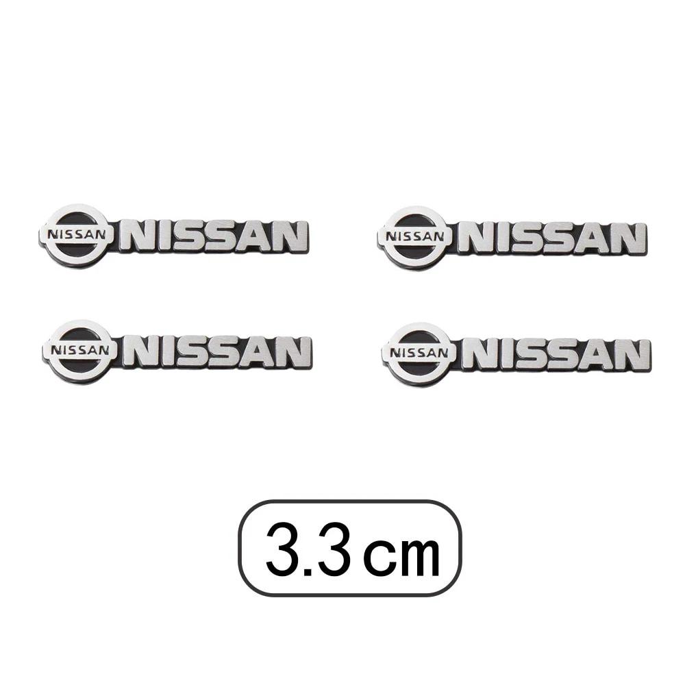 2/4Pc 3D Metal Car Speaker Audio Sticker Stereo Badge Sticker Car Accessories for Nissan X-trail Qashqai Leaf Juke Sentra Altima