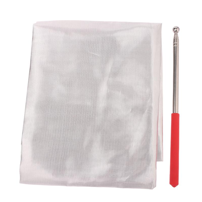 Dance Props Flag With Telescopic Sticks 140*140Cm Multiple Colors Belly Dance Semicircle Flags Performance Props Accessories
