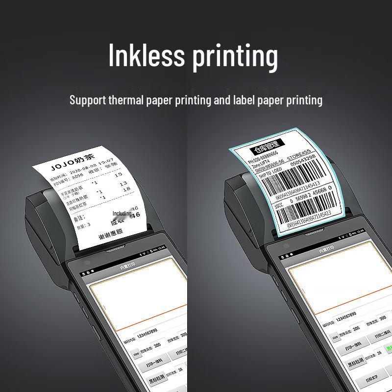 QS PDA-601 Handheld Thermal Printer Scanner with NFC