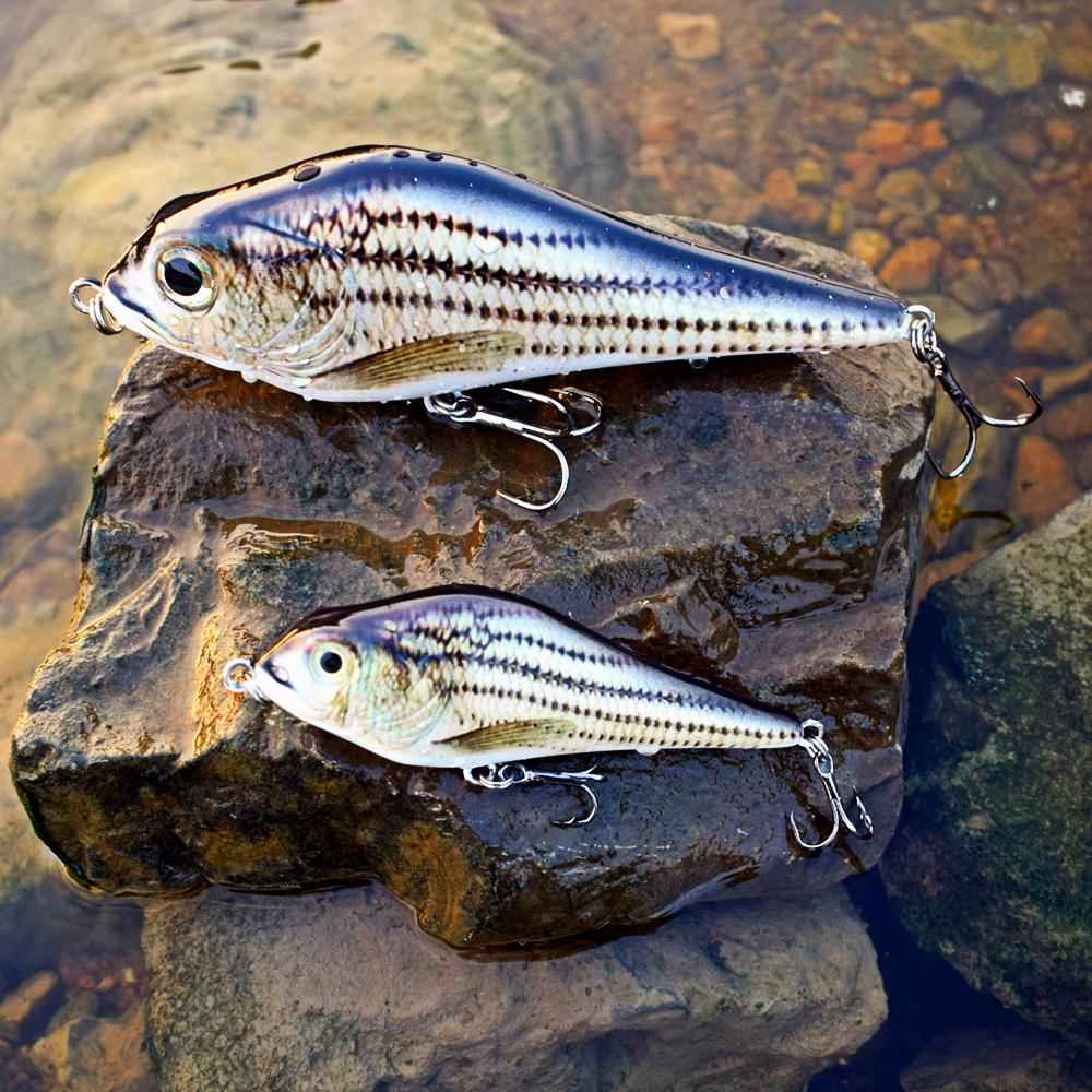 Fishing Lure Bait Swimbait Jerkbait 4inch 6inch Minow Fishhook Crankbait Muskie Bass Lure