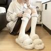 Hairball Plush Lolita Knee Socks Children Autumn And Winter Long Tube Thickened Japanese Jk Lolita White Calf Socks