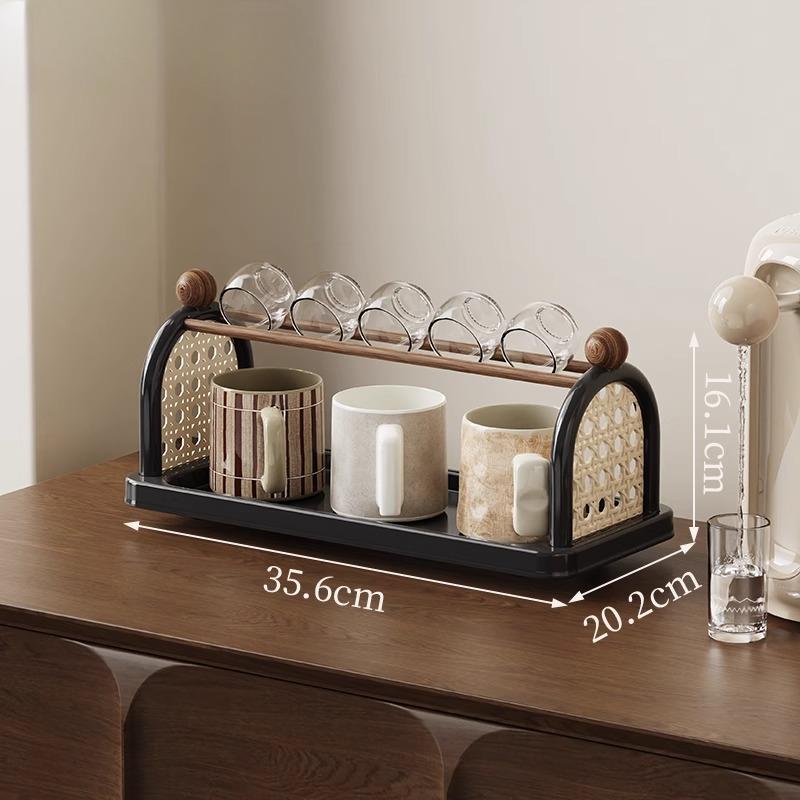 Multi-layer Storage Rack Water Cup Tea Cup Glass Rack Desktop Organizer Cups Display Stand Countertop Mug Storage Rack Organizer