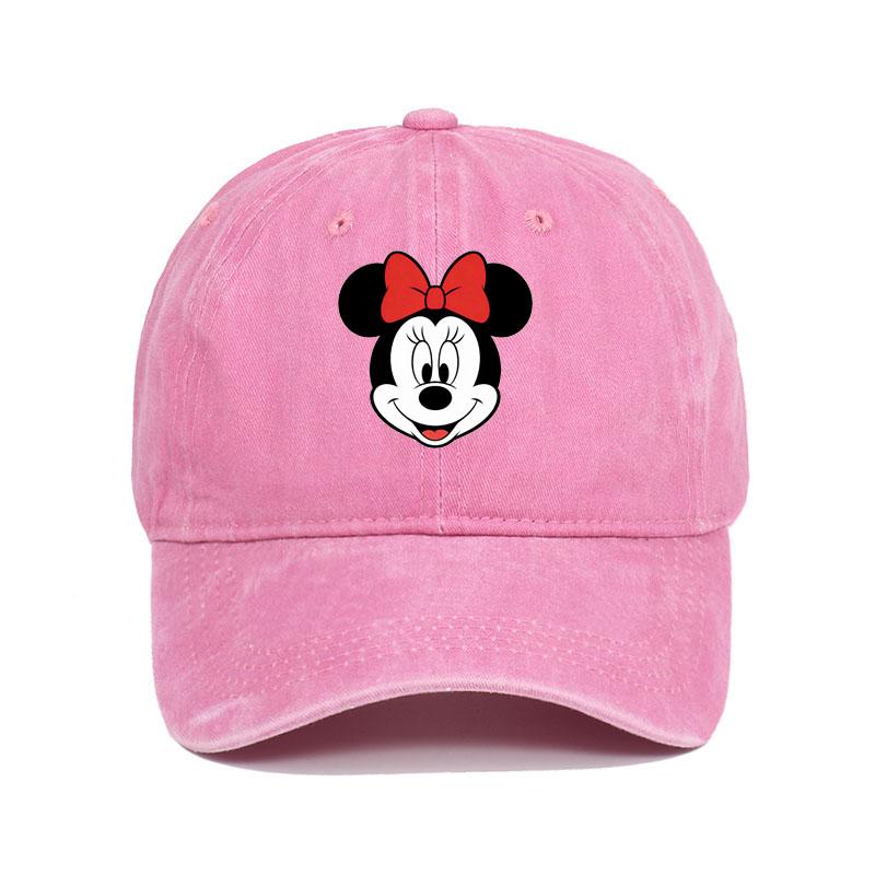 Retro Washed Print Baseball Cap Men Women Vintage Snapback Cap Adjustable Breathable Trucker Hat Sunscreen Hat
