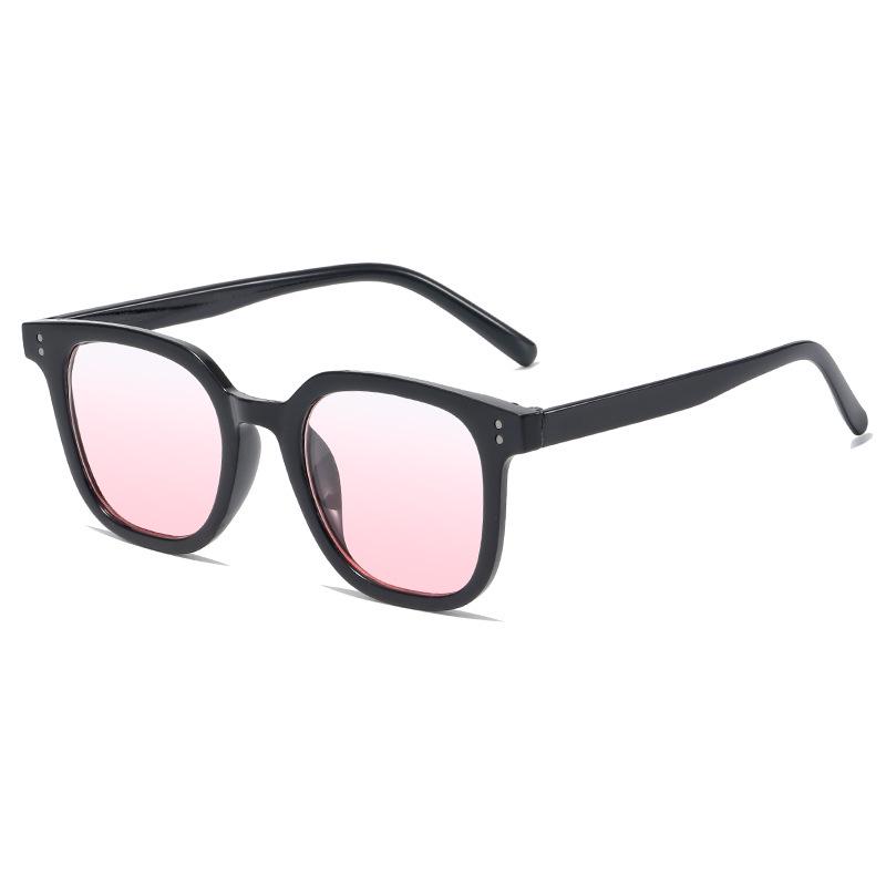 2024 Trendy Yellow Retro Square Sunglasses - Unisex Celebrity Style