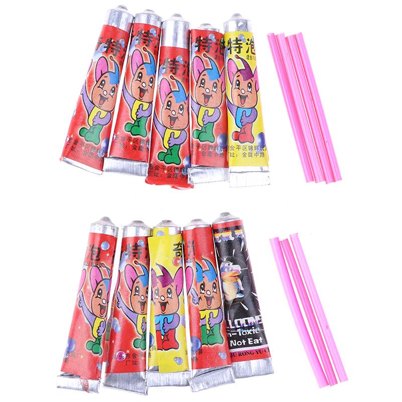 10ks Bubble Glue Dětské hračky s foukacími bublinami pro děti Vesmírná balónková hračka