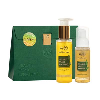 Geschenkset für Make-up-Entferner und zweistufige Reinigung mit hydrophilem Öl und feuchtigkeitsspendendem Mousse SET H2YDROPHILIC
