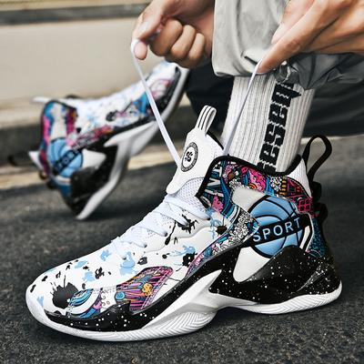Men Basketball Shoes Women Sneakers High Top Sports Shoe Training Athletic Basket Shoes Couple Basketball Sneakers Size 36-45