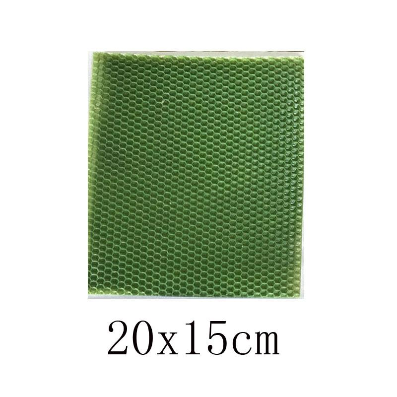 12pcs Color Beeswax Nest Base Sheet 20*15*0. 3cm Natural Bee Material Wax Wedding Birthday Party Diy Craft Wax Roll Sheet