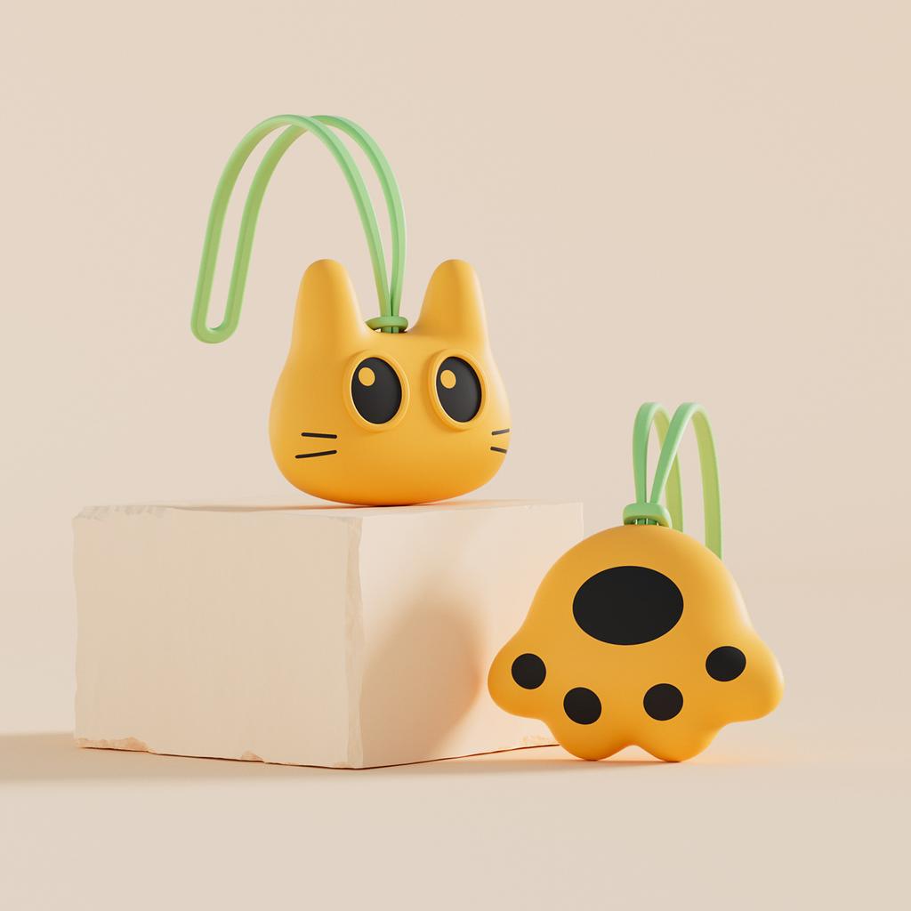 Cat Claw Silicone Decompression Pinch Slow Rebound Doll Children'S Gift Antistress Toy Kids Stress Relief Pandent Cute Keychain