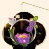 Lovely Rabbit Shape Handmade Twisting Bar Flower Light Fashion Home Accessory for Bedroom Living Room Decoration