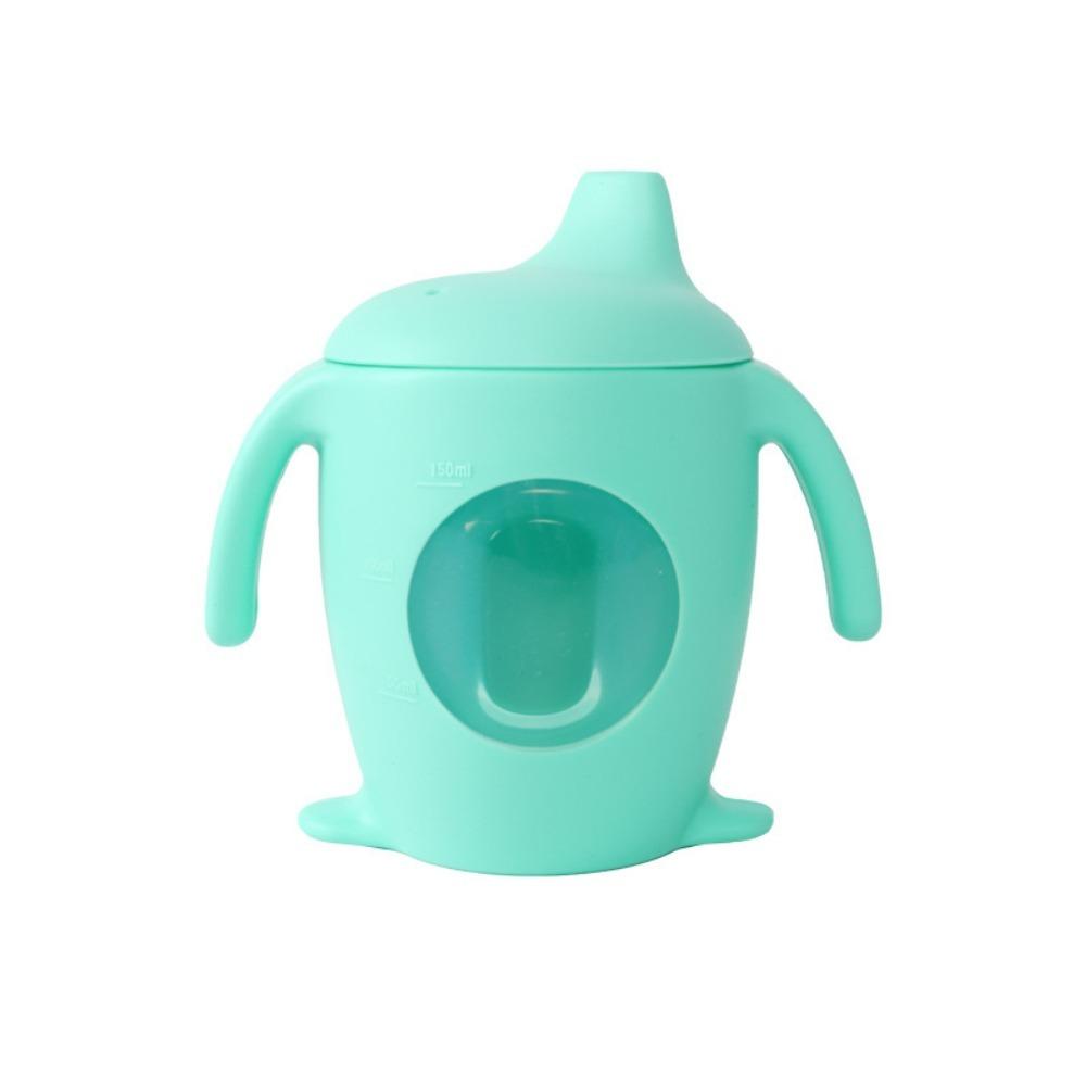 Leakproof Baby Water Bottle With Scale Anti Drop Duckbill Cup Portable Infant Cup Infant
