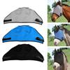 Horse Fly Mask Without Ears Face Cover Guard Mesh Eye Mask Comfortable Lightweight Sun Protection for Equestrian Stable COB