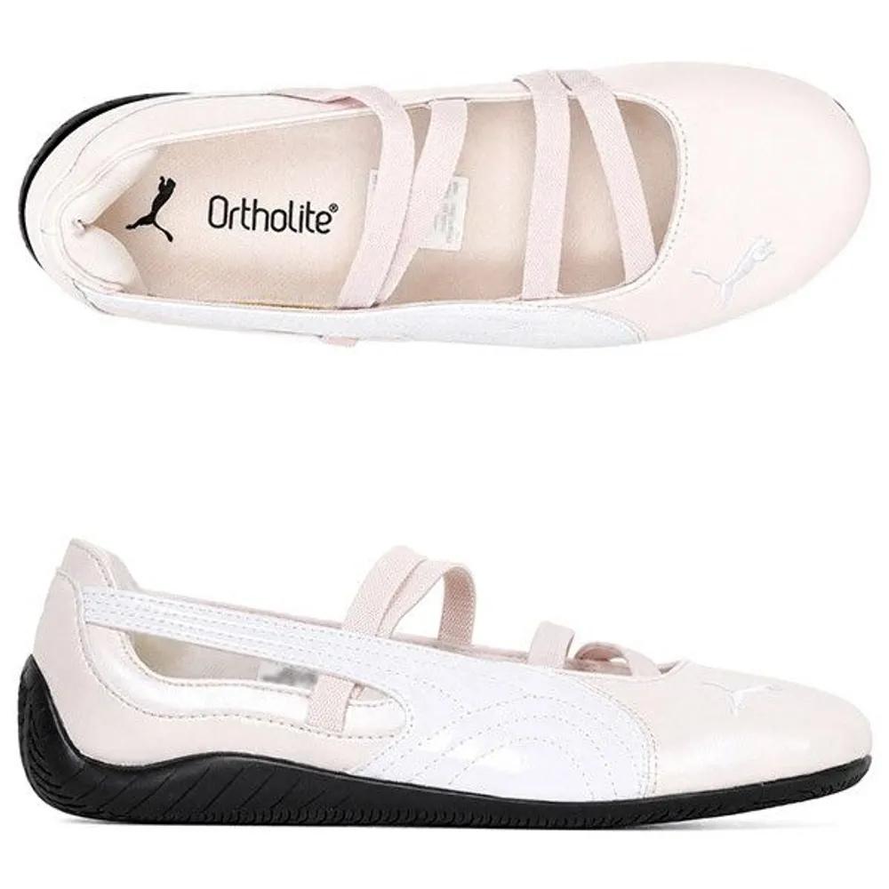 [PUMA] PUMA Jasmine Flower Black Speedcat Ballet Metallic Sneakers 401581 03 UK 4