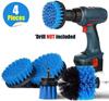 4PCS Drill Brush Cleaner Kit Power Scrubber Electric Brushes Drill Attachment Kit Power Scrub Brush for Cleaning Pool Car