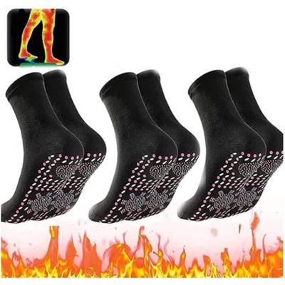 Heated Socks - Universal - Black - Woman - Hiking - Self-heating