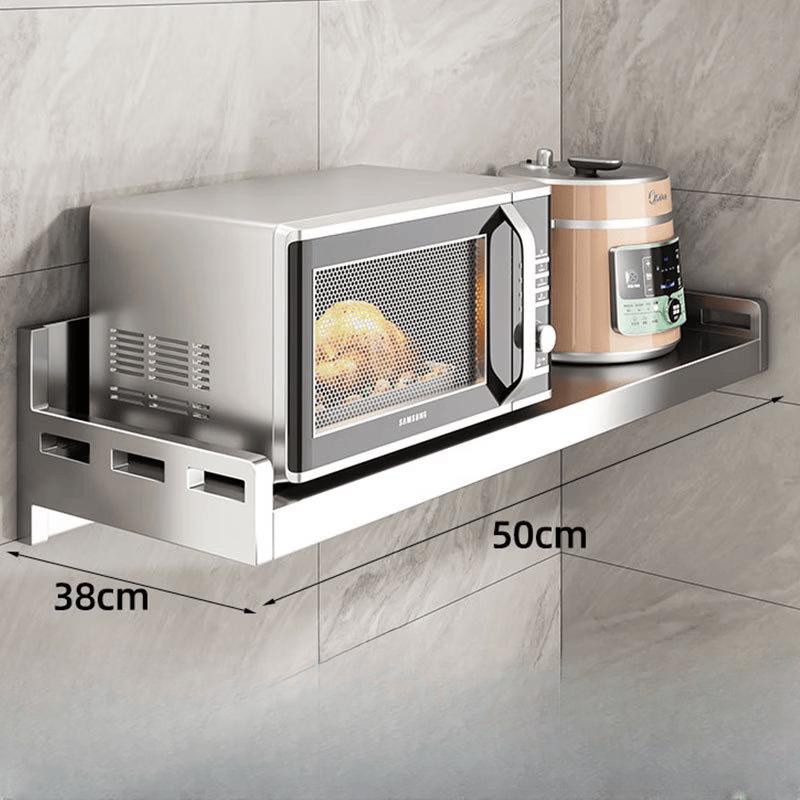 

304 Stainless Steel Wall-Mounted Kitchen Storage Rack