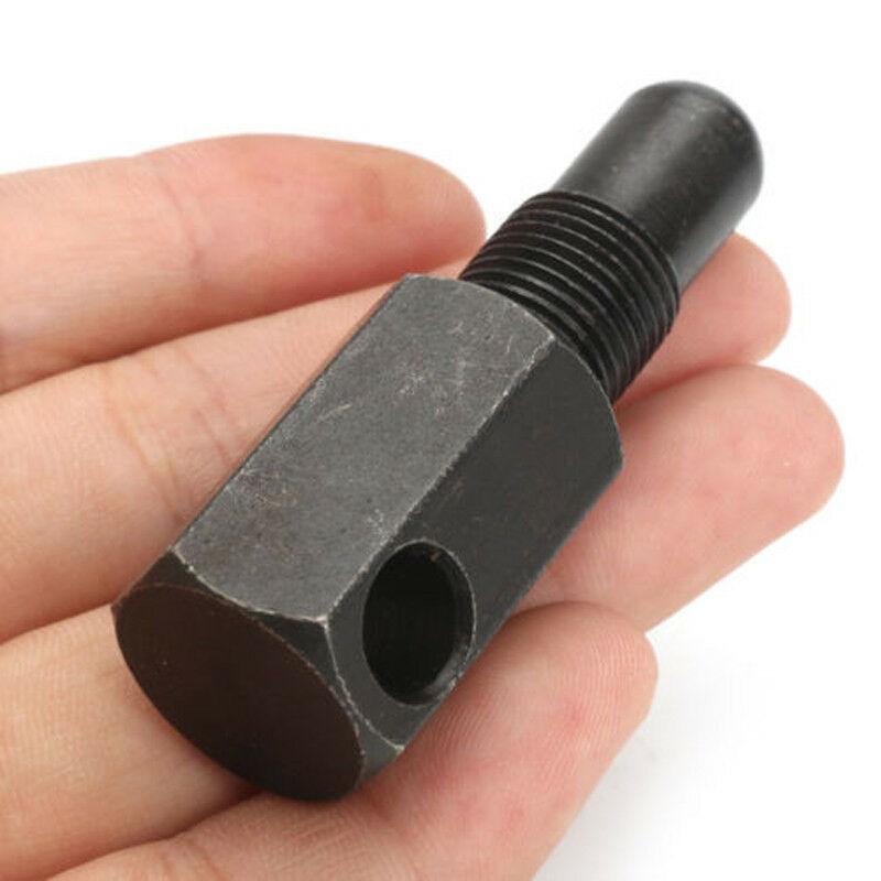 Chainsaw Piston Stop Tool for Clutch and Flywheel Removal Compatible with 2 Engines Iron Material 14mm Diameter Tread
