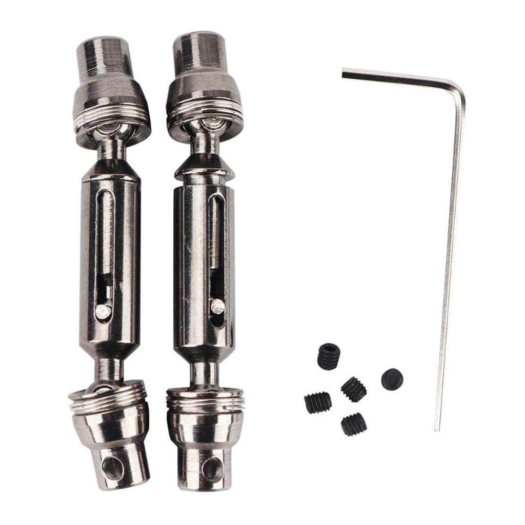 RC Car Metal Drive Shaft Cardan Shaft for 1/16 1/24 WPL B-14 B14K B-24 B24K B-16 B16K C-14 C14K C-24 C24K B-36 B36K