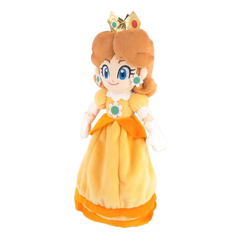 

Sanei Boeki Super Mario ALL STAR COLLECTION Daisy (S) W10 x D7.5 x H25cm Plush Toy AC06