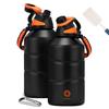 1PC Insulated Bottle 1.9L Large Capacity Stainless Steel Insulated Water Bottle Hot and Cold Vacuum Bottle with Rope Gym