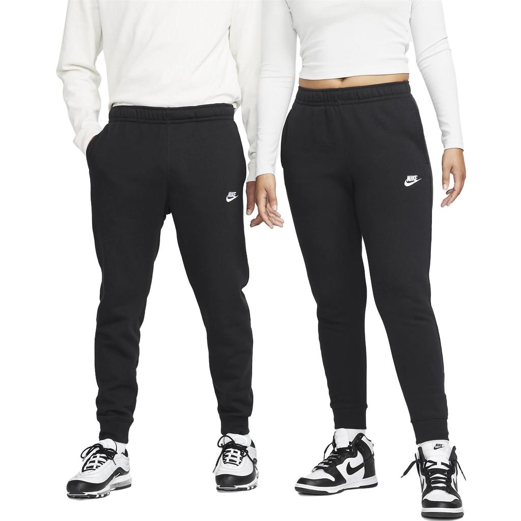 Nike Sportswear Club Fleece Joggers Black/Black/White Men Streetwear BV2671-010