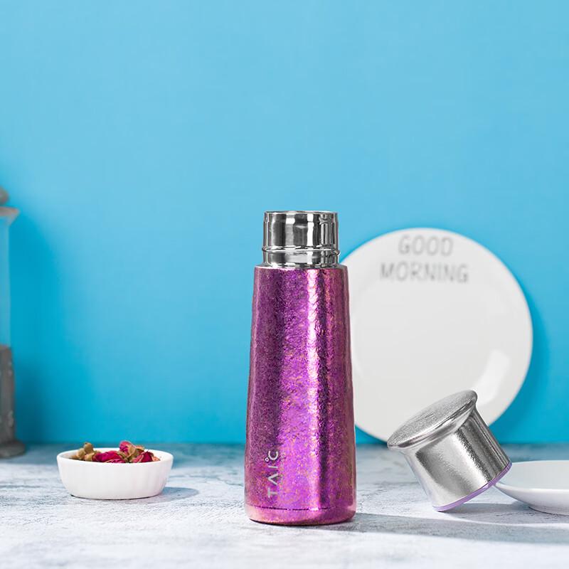 TAIC Pure Titanium Insulated Water Bottle