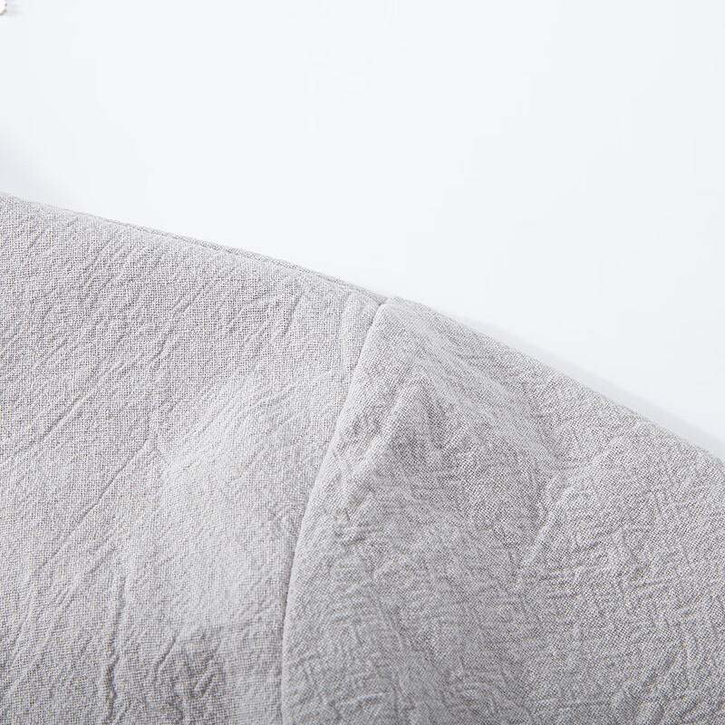 Men's Pure Cotton Henley Loose Short Sleeve T-Shirt