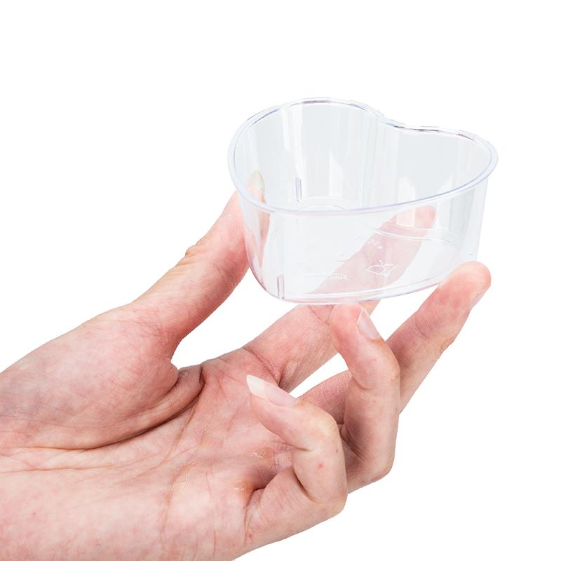 Dessert Cup Plastic Tableware Transparent Mini Cake Jelly Cup Fruit Salad Container Holder Party Supplies