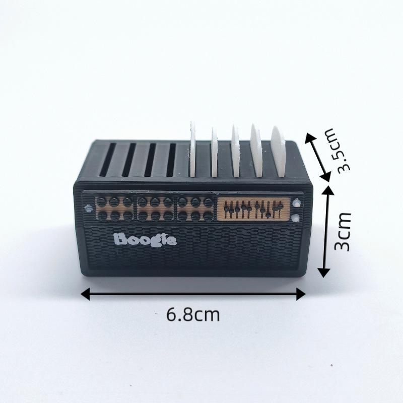 3D Printed Ukulele Guitar Pick Box & Simulation Speaker Desktop Ornament