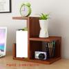 1pcs Creative small bookshelf desktop office and home storage rack, student simple bookshelf, multi-layer large space storage