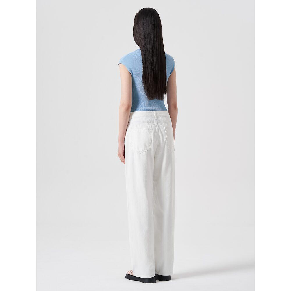 8seconds Mock Neck Sleeveless Knit Sky Blue (354751Mb1Q)