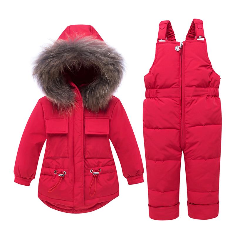 Piumino invernale per bambini, tuta per vestiti per ragazze, tuta da neve per bambini, ragazzo, parka, cappotto, set da bambino