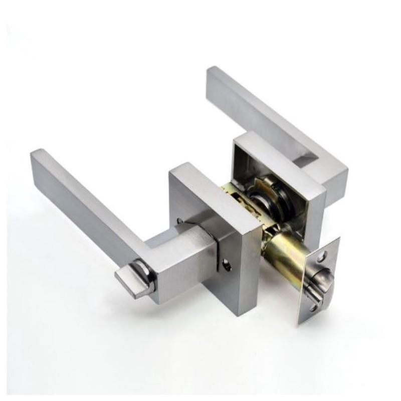 Anti-theft Door Lock Set Tubular Lever Cylindrical Door Lock Indoor Room Door Mechanical Lock