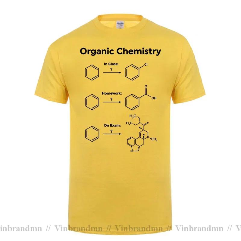 Humor Organic Chemistry Tshirt Gift Unisex Unisex Homework Exam Camisa Top Tshirt Teacher T Shirt For Boys Brand New Cotton Tshirt