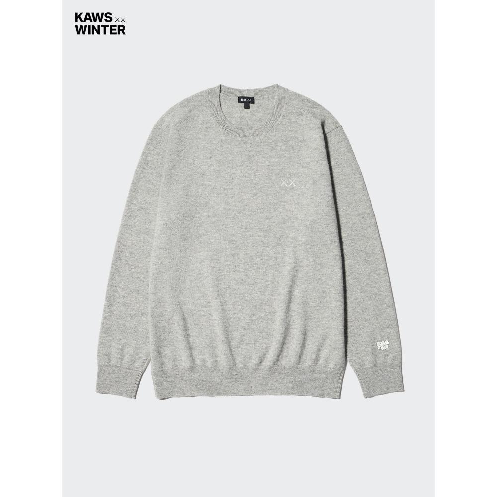Uniqlo Japan Cows Winter Cashmere Crew Neck Sweater