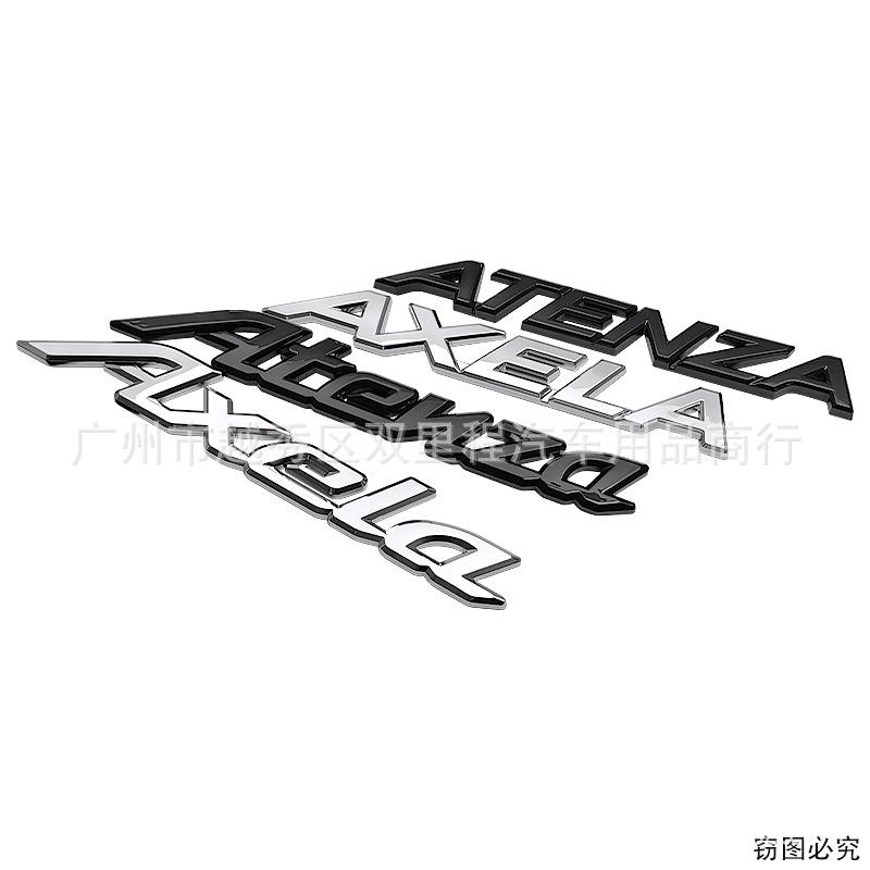 Suitable for M3 Classic Onxella AXELA Sticker Modified Car Logo Atenza Trunk Body Sticker