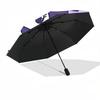 1pc Kuromi Automatic Umbrella Durable Iron Frame & Plastic Handle, Gift for Men & Women, Sturdy Construction yy250902009